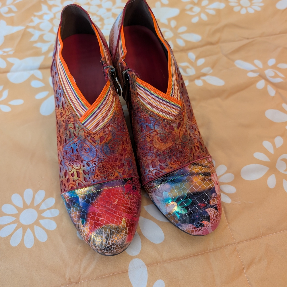 Colorful Painted Women's Shoes